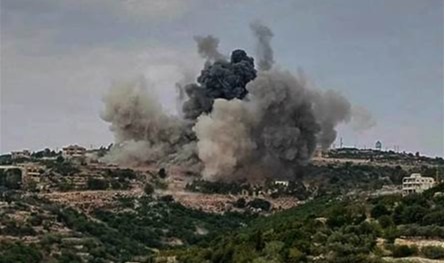بالفيديو.. شاهدوا لحظة قصف الجيش الإسرائيليّ لمنطقتين في جنوب لبنان