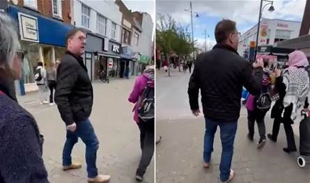 في لندن.. رجل عنصريّ هاجم نساء مسلمات ووقع بيد الشرطة 