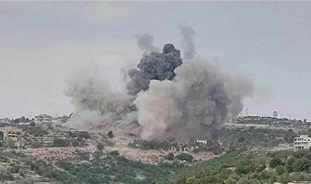 الجيش الإسرائيلي يزعم قصف بنى تحتية للحزب جنوبًا