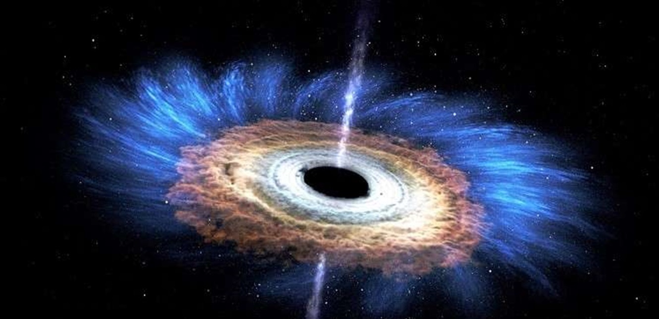 The discovery of two black holes expanding simultaneously