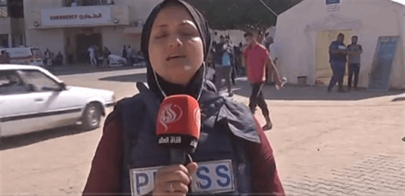 Al-Alam News Correspondent Faints on Live Broadcast while Reporting on Israeli Aggression in Gaza