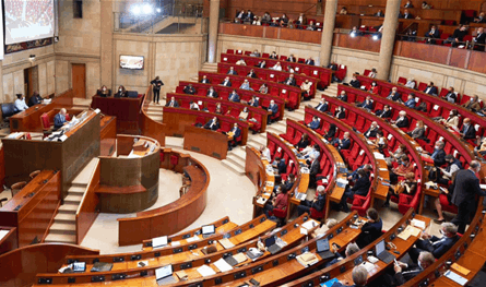 عربيد يلقي كلمة عن الوضع في لبنان امام الهيئة العامة للمجلس الإقتصادي الفرنسي 