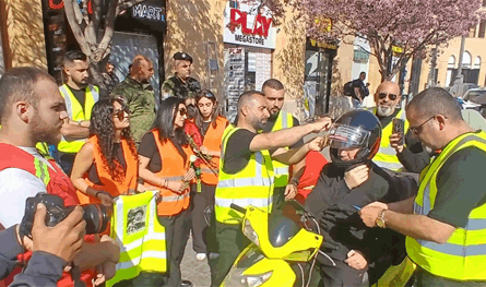 حملة توعوية بعنوان &quot;ما تسترخص بحياتك&quot; أطلقها النادي اللبناني للدراجات بالتعاون مع محافظ بيروت