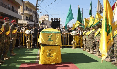 &quot;حزب الله&quot; شيّع شهداء في عدد من البلدات الجنوبية